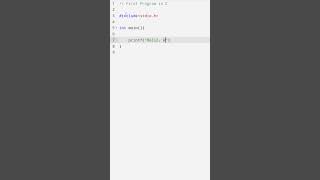 C Programming: Your First 'Hello, World!' Program Tutorial | Beginner's Guide
