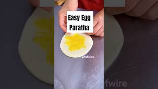 Street food egg paratha recipe 😊#making #paratha #egg #streetfood #indianfood #viral #yt #chefwire