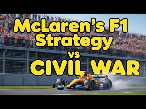 F1 2025 Title Fight 🔥 McLaren’s Strategy vs the Internal ‘Civil War’ Explained!
