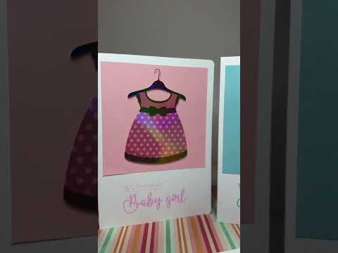 Baby Cards made with Cricut