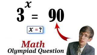 Germany | A Nice Math Olympiad Question | Can you solve this for | 'x'