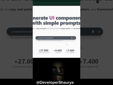 Clone simple login Form with ai #coding #webdesign