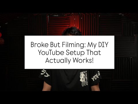 How I Made This Amazing Youtube Studio Setup!