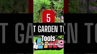 5 best tools for gardeners. #gardening #gardentools #gardentool