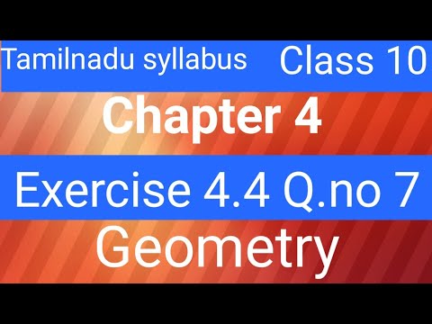 Class 10 Maths chapter 4 exercise 4.4 Q.no 7