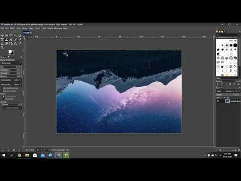 Rotate or flip an image with GIMP in seconds