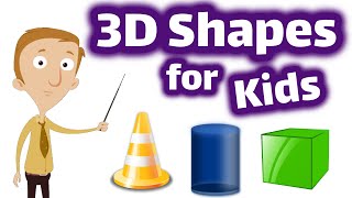 3D Shapes for Kids | Solid Shapes in Math
