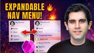 How to Build a Modern Expandable Navigation Menu in Power Apps