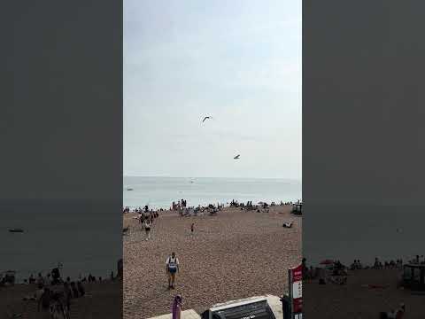 Brighton beach during summwer. #travelvlog #uklife #abroadlife #ofw #beachvibes