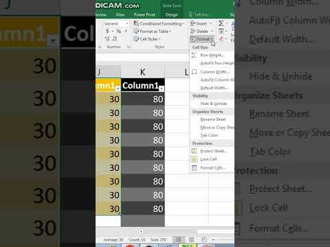 Formatting in Execl - formatting in ms excel