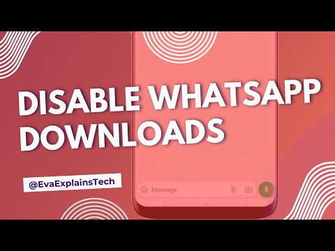 Disable WhatsApp Downloads: Easy Steps