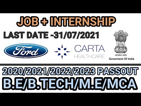 Ford and Government | Job and Internship | Off Campus Hiring | 2020-2021 | @cybernack