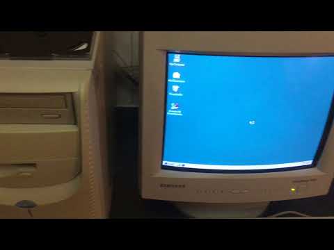 HP Brio basic startup sequence and loading of Encarta