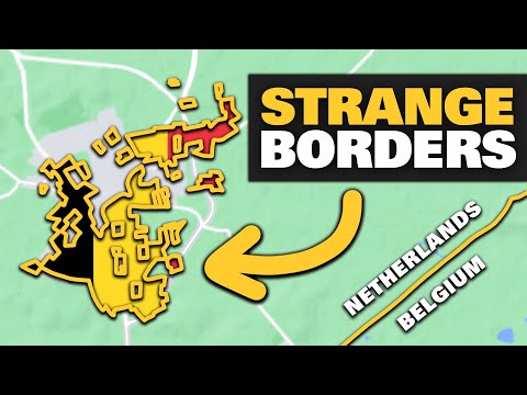 World's most interesting country borders