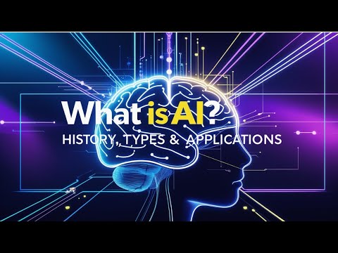 What is AI? | Augmented Intelligence Explained with History, Types & Applications