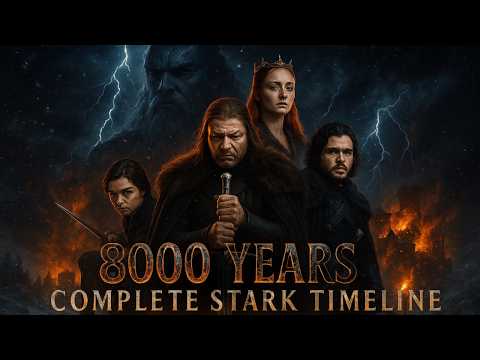 The ENTIRE Stark Family Timeline - From Bran the Builder to Jon Snow