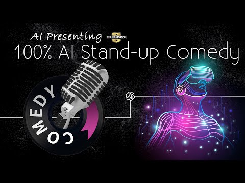 AI Presenting: 100% AI Stand-up Comedy!