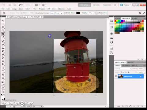 Topic # 10. Working with crop Tool and straightening photos