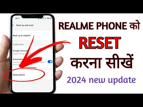 realme mobile ko reset kaise kare || how to reset realme 8i #tech #resetphone