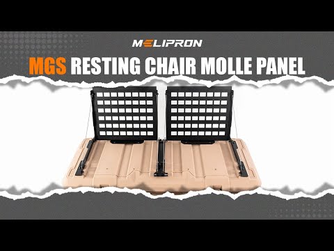 MELIPRON - MGS Resting Chair Molle Panel - Installation Process