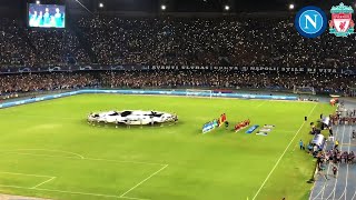 Napoli Fans Roar “The Champions“ Against Liverpool In The Champions League