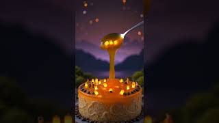 The Perfect Cake Slice 🍰✨ #cake