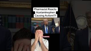 JUST ANNOUNCED! Tylenol causes autism per Donald Trump. Pharmacist reacts #tylenol #autism