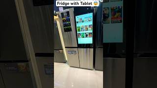 Samsung fridge with tablet🔥😍| Samsung SBS 809L RF71DB9950QDTL Rs.360k #shorts #foryou #views