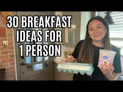 BREAKFAST IDEAS FOR 1 PERSON | EASY BREAKFAST IDEAS | BREAKFAST IDEAS FOR BUSY PEOPLE