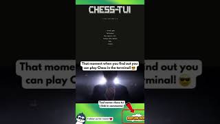 Play Chess in Your Terminal Like It’s 1980 – Chess-TUI 🕹️♟️