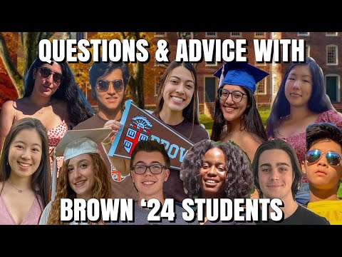 Advice from Incoming Brown University Freshmen || Cecile S