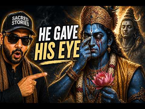 Why Vishnu Sacrificed His Own Eye. (Explained in 2 MIN)