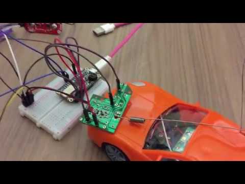 NTX - Brain Signal Controlled Car - Circuitry Demonstration