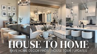 HOUSE TO HOME VLOG | house tour | favorite home decor finds | modern, neutral, cozy aesthetic | 2025