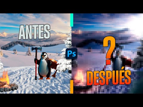 🐧 ¡Mr Paco el Pingüino! Fotomontaje épico en PHOTOSHOP | Proceso de Edición