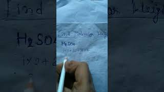 calculation molecular weight