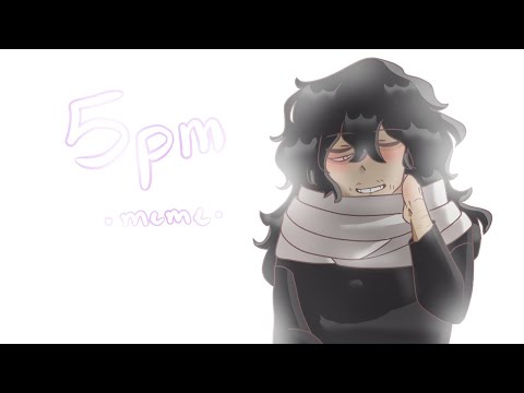 5 pm ||BNHA Animation Meme|| Aizawa Shouta (+bonus: bnha 290 )