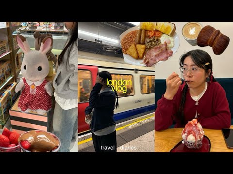 sister trip to london | exploring the city, food spots & shopping for jellycats!!