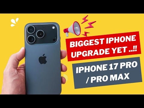 iPhone 17 Pro & Pro Max – BIGGEST iPhone Upgrade Yet!