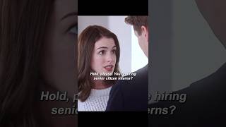 The Intern (2015): A 70-Year-Old Joins a Startup 👔💼 And Changes Everything 💡✨#shortvideo