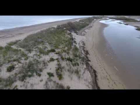 DJI Phantom4 3 miles speed run on seaside
