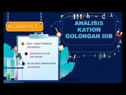 analisis kation golongan III B