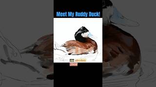 Here he is 🩵 Cheers to prep work! #duckstamp #artist #chasingdreams #painting