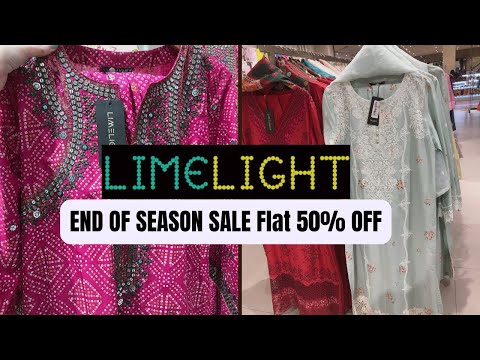 Limelight End of Season Sale 2025 Flat 50% OFF | September 2025