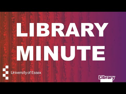 Library Minute