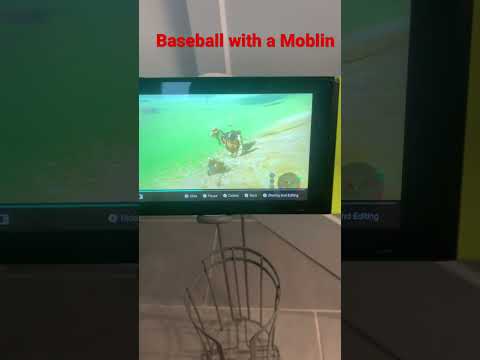 BaseBall with a Moblin (Legend of Zelda Breath of the Wild