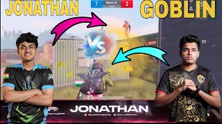 😤 1Vs1 TDM ROOM JONATHAN VS GOBLIN GAMING GOD JONY M416 🔥##bgmi