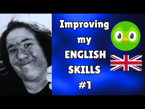 I'm improving my English skills with Duolingo!