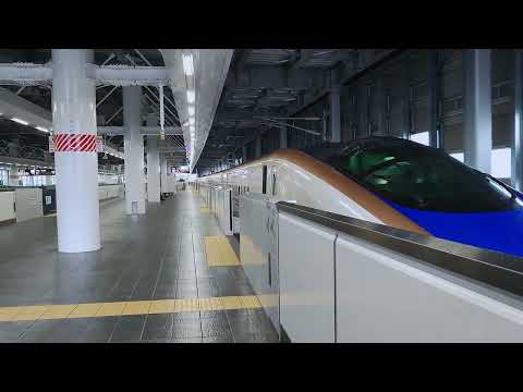 北陸新幹線敦賀駅発車