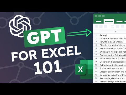 GPT for Excel: a beginner's guide (101)